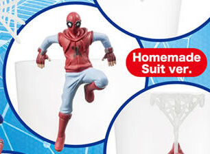 Spider-Man (Homemade Suit), Spider-Man: Homecoming, Ensky, Gray Parka Service, Trading