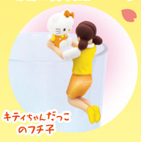 Fuchiko, Hello Kitty (Kitty-chan Dakko no Fuchiko), Cup No Fuchiko, Hello Kitty, Asunarosya, Trading