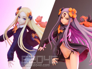 Foreigner GO/Abigail Williams, Fate/Grand Order, E2046, Garage Kit, 1/6