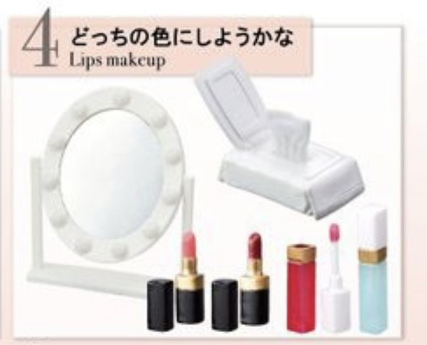 Lips Makeup, Re-Ment, Trading, 4521121506364