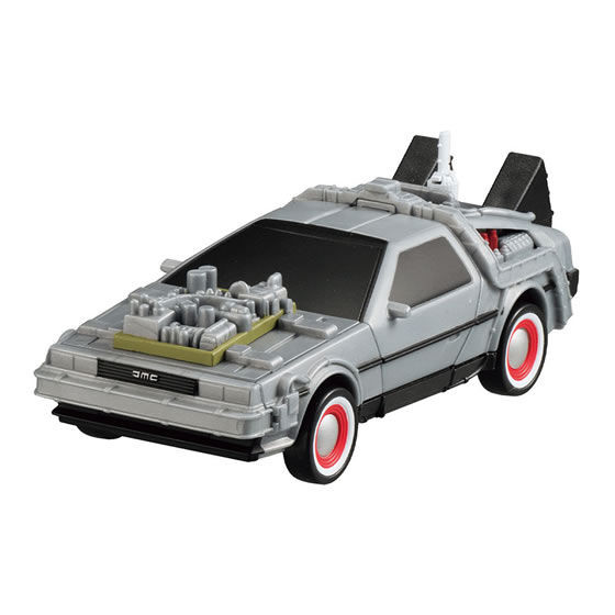 DeLorean, Back To The Future Part III, Bandai, Trading, 4549660609513