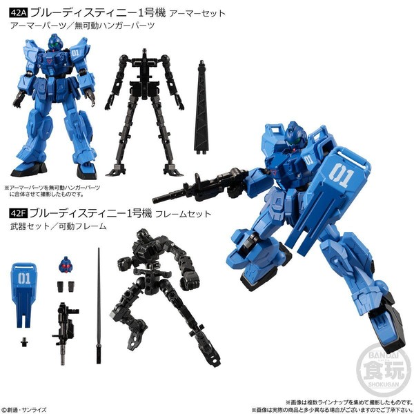 RX-79BD-1 Blue Destiny Unit 1, Kidou Senshi Gundam Gaiden: The Blue Destiny, Bandai, Trading