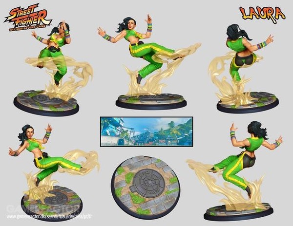 Laura Matsuda, Street Fighter V, Jasco Games, Trading