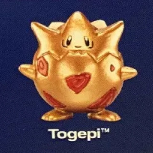 Togepy (Metallic), Pocket Monsters, Tomy, Hasbro, Trading