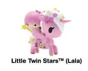 Lala, Little Twin Stars, Unicorno, Tokidoki, Trading