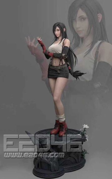 Tifa Lockhart, Final Fantasy VII Remake, E2046, Garage Kit, 1/4