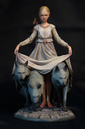 Witch, Original Character, Individual sculptor, Garage Kit