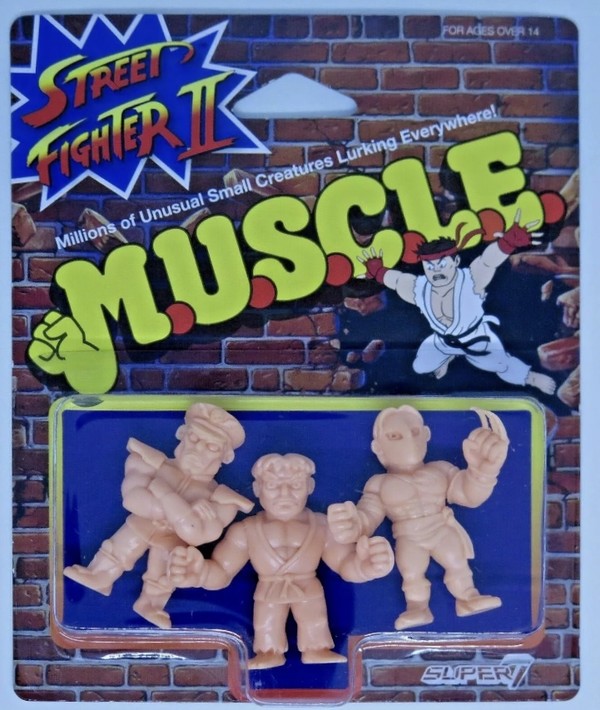 Ryu, Street Fighter II, Super7, Trading