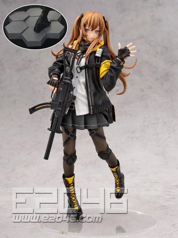 UMP9, Girls Frontline, E2046, Garage Kit, 1/7