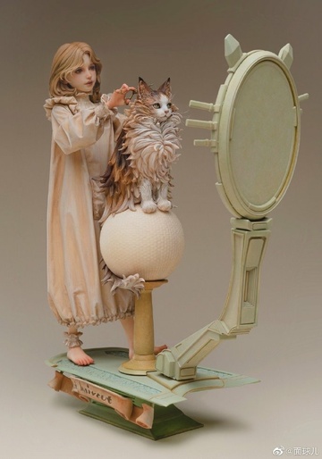 Individual Sculptor [19556] (Cat Haircut), Original Character, Individual Sculptor, Garage Kit, 1/7