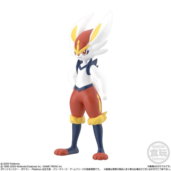 Aceburn, Pocket Monsters, Bandai, Trading, 1/20