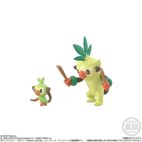 Bachinkey, Pocket Monsters, Bandai, Trading, 1/20