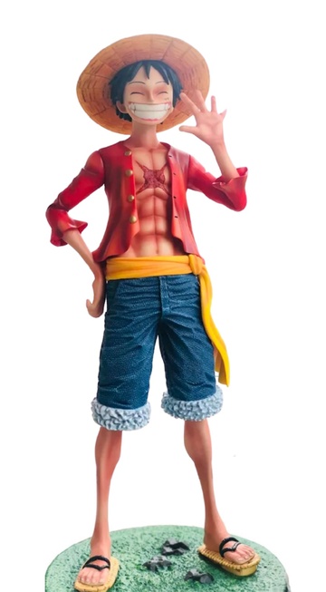 Monkey D. Luffy, One Piece, Individual sculptor, Garage Kit, 1/4