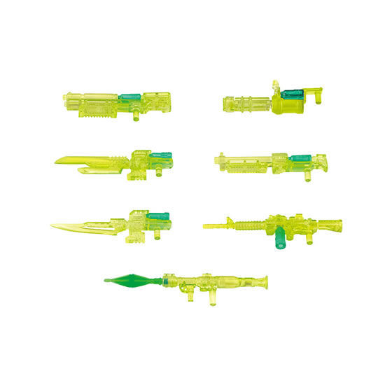 Weapon Set (Water Clear), Bandai, Trading, 4549660478614