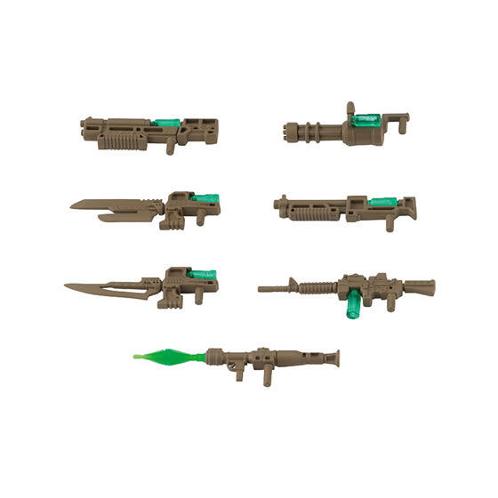 Weapon Set (Solid), Bandai, Trading, 4549660478614