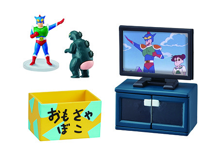 Action Kamen, Shirimarudashi, Crayon Shin-chan, Re-Ment, Trading