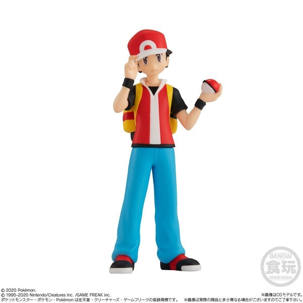 Red, Pocket Monsters, Bandai, Trading, 1/20