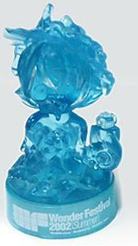 Wonda-chan (Mizuiro Crystal), Mascot Character, Kaiyodo, Trading