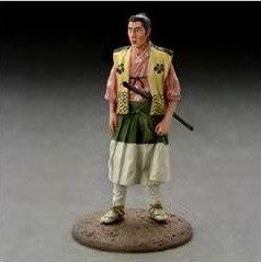 Okamoto Katsushiro, Shichinin No Samurai, Kaiyodo, Trading, 1/35
