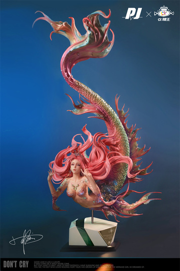 Mermaid (Don't Cry Normal), Original Character, Individual Sculptor, Pre-Painted, 1/4