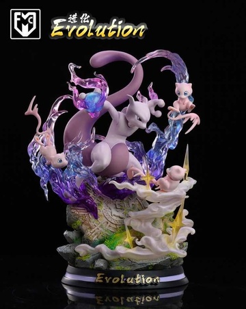 Mew, Mewtwo (Mewtwo and Mew), Pocket Monsters: Mewtwo! Ware Wa Koko Ni Ari, Individual Sculptor, Pre-Painted