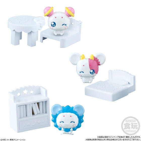 Fuwa (Table and Chair), Star☆Twinkle Precure, Bandai, Trading