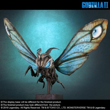 Mosura (Mothra (2019) Limited Edition), Godzilla: King Of The Monsters, Plex, Pre-Painted