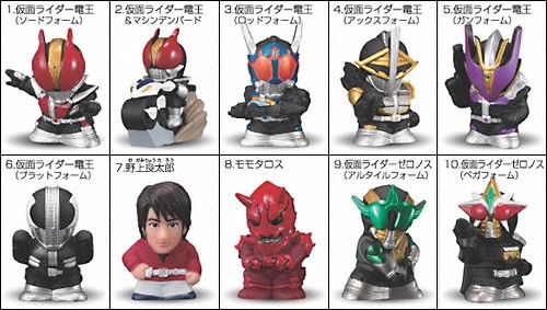 Kamen Rider Den-O Ax Form, Kamen Rider Den-O, Bandai, Trading