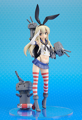 Rensouhou-chan, Shimakaze, Kantai Collection ~KanColle~, Amakuni, Hobby Japan, Pre-Painted, 1/8, 4981932507385