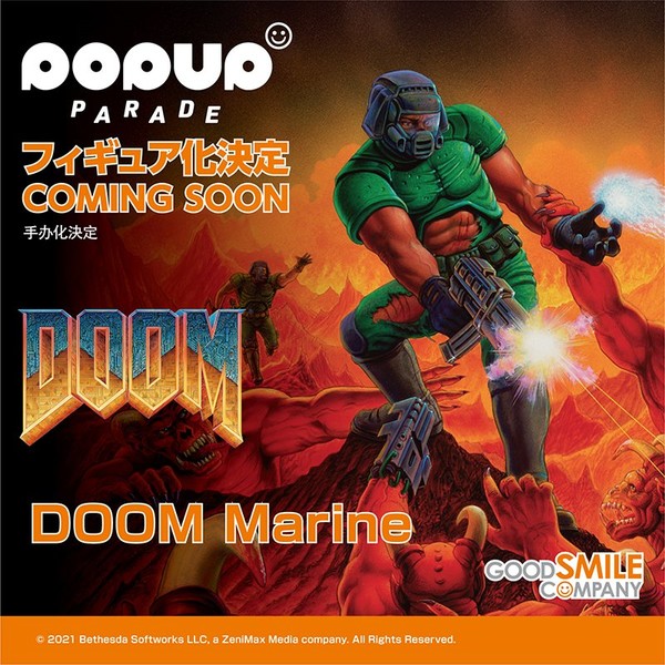 Doom Slayer, Doom, Good Smile Company, Pre-Painted