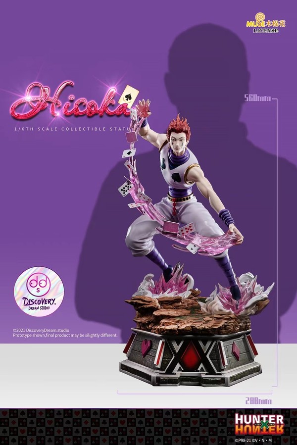 Hisoka Morow, Hunter × Hunter, Discovery Dream Studio, Pre-Painted, 1/6