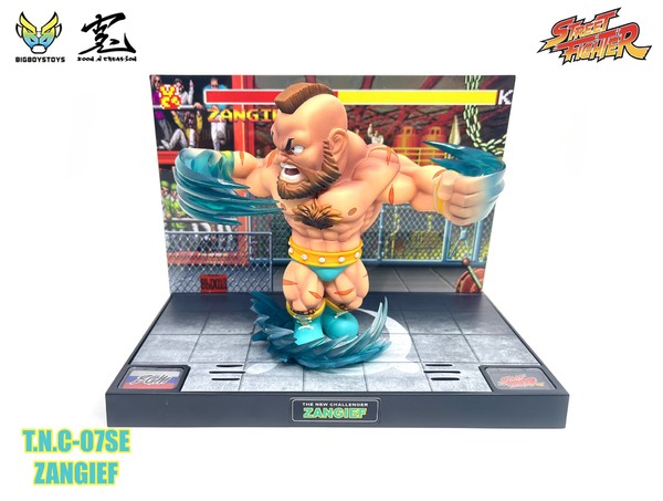 Zangief (07 special Aqua Variant), Street Fighter, Big Boys Toys, Pre-Painted