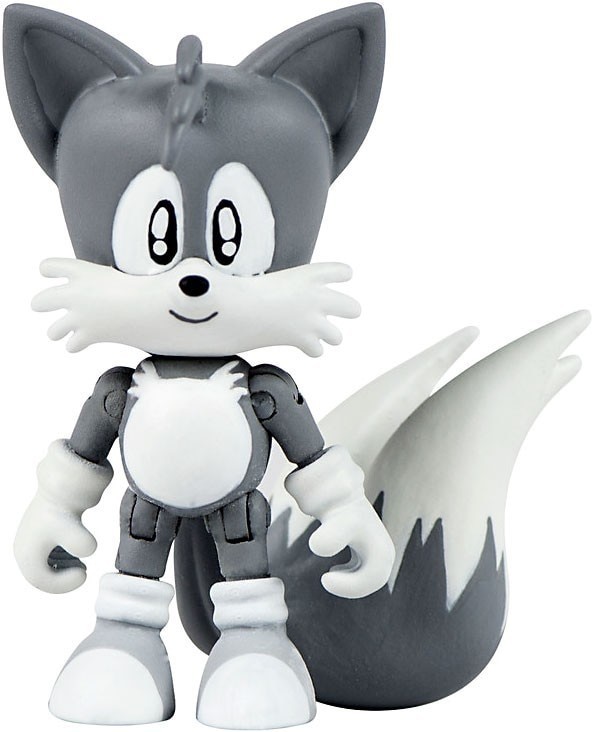 Miles "Tails" Prower (Classic Tails, Black and White), Sonic The Hedgehog, Tomy USA, Trading
