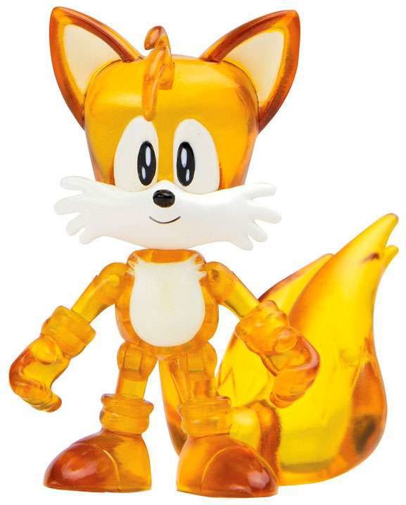 Miles "Tails" Prower (Classic Tails, Clear Yellow), Sonic The Hedgehog, Tomy USA, Trading