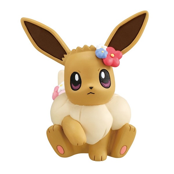 Eievui (Red Flower Decoration), Pocket Monsters Let's Go! Eievui, Pocket Monsters Let's Go! Pikachu, Takara Tomy A.R.T.S, Trading