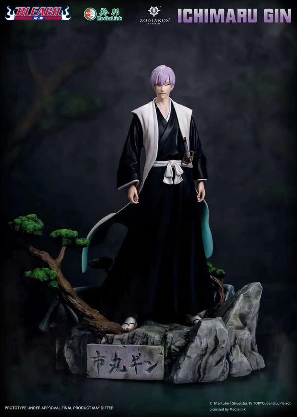 Ichimaru Gin, Bleach, Zodiakos Studio, Pre-Painted, 1/6