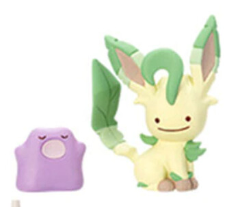 Leafia, Metamon, Pocket Monsters, Pokémon Center, Trading