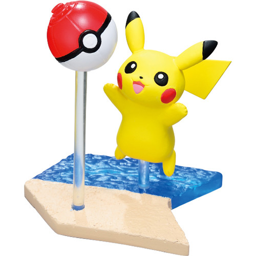 Pikachu (Beachball), Pocket Monsters, Re-Ment, Pokémon Center, Trading