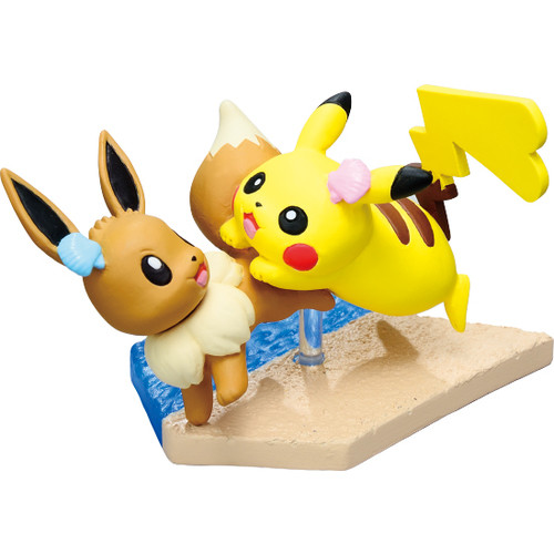 Eievui, Pikachu (Run), Pocket Monsters, Re-Ment, Pokémon Center, Trading