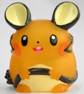 Dedenne (Clear), Pokémon The Movie XY Hakai No Mayu To Diancie, Bandai, Trading