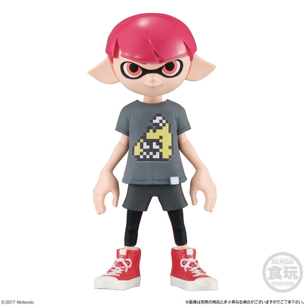 Inkling (Boy, Neon Pink), Splatoon 2, Bandai, Trading