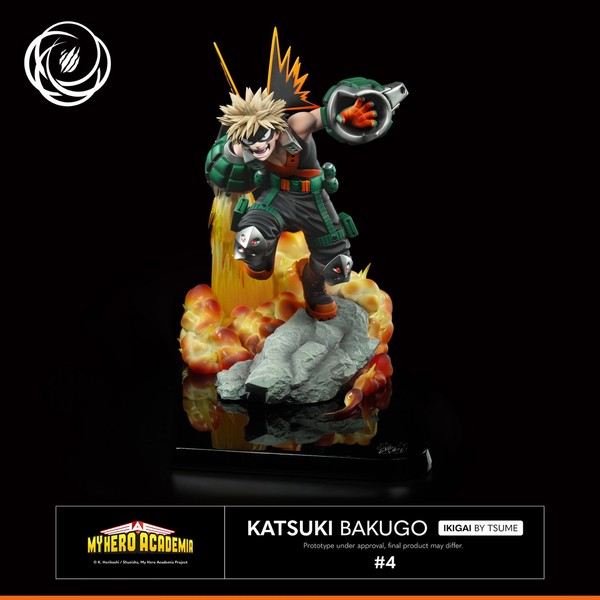 Bakugo Katsuki (Regular Edition), Boku No Hero Academia, Tsume, Pre-Painted, 1/6