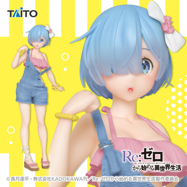 Rem (Original Salopette Mizugi, Renewal), Re:Zero Kara Hajimeru Isekai Seikatsu, Taito, Pre-Painted