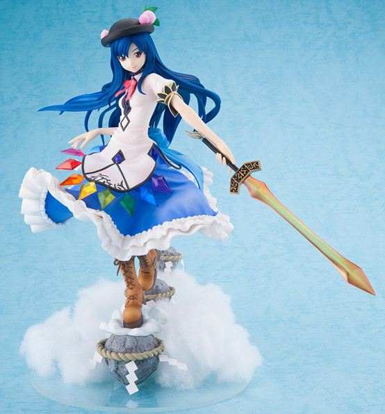 Hinanai Tenshi, Touhou Project, Amakuni, Hobby Japan, Pre-Painted, 1/8, 4981932504735