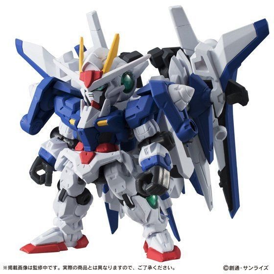 GN-0000 00 Gundam, GNR-010 0 Raiser, GNR-010/XN - XN Raiser, Kidou Senshi Gundam 00, Kidou Senshi Gundam 00V, Bandai, Trading