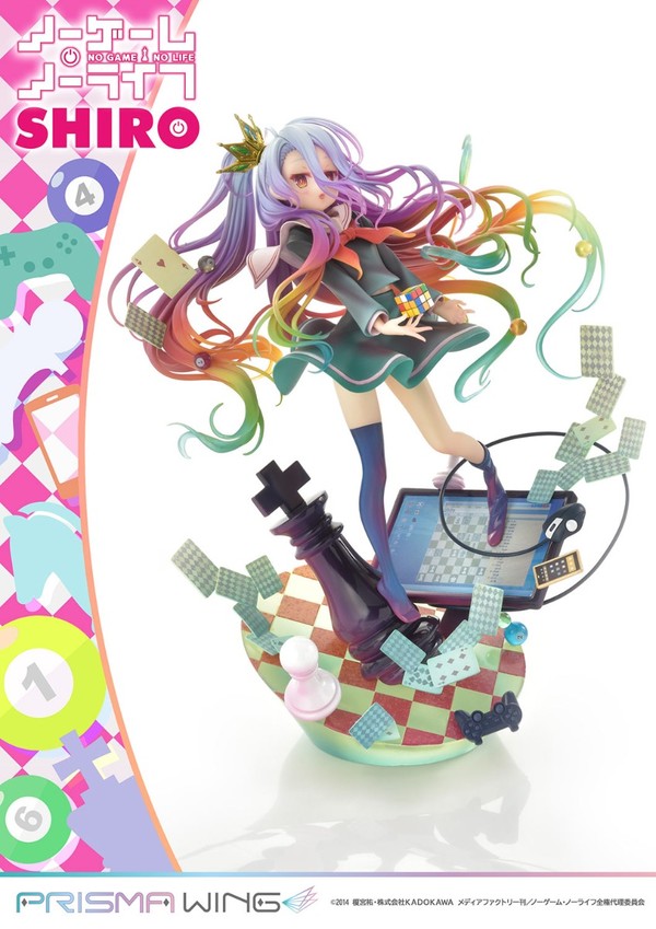 Shiro, No Game No Life, Prime 1 Studio, Pre-Painted, 1/7, 4580708040561