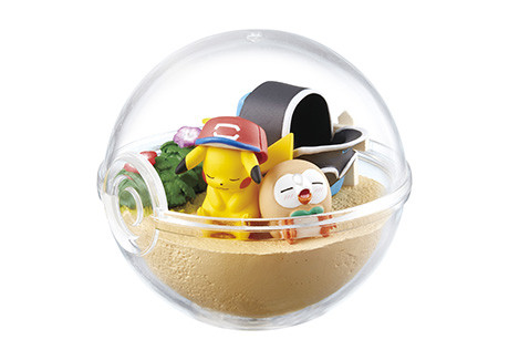 Mokuroh, Pikachu (Satoshi's Pikachu), Pocket Monsters Sun & Moon, Re-Ment, Trading