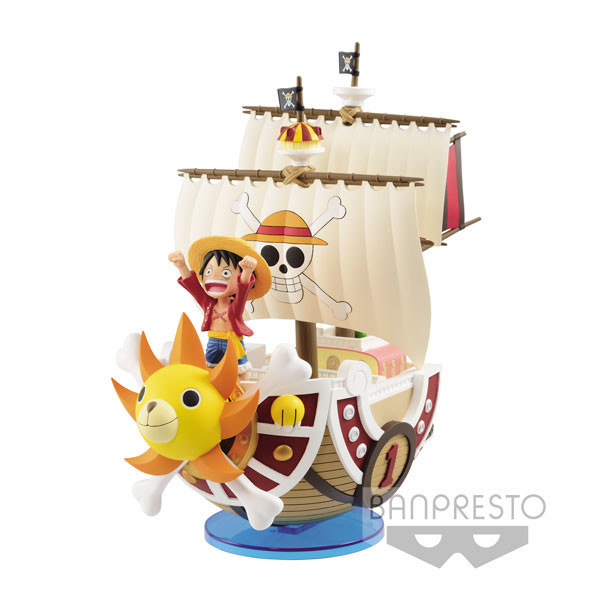 Monkey D. Luffy, Thousand Sunny, One Piece, Banpresto, Trading