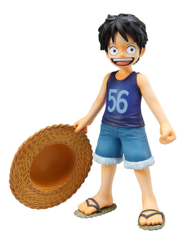 Luffy Monkey D. (CB-EX Brothers Bond Monkey D. Luffy), One Piece, MegaHouse, Pre-Painted, 1/8
