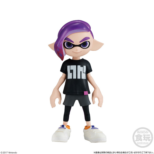 Inkling (Boy, Neon Purple), Splatoon 2, Bandai, Trading